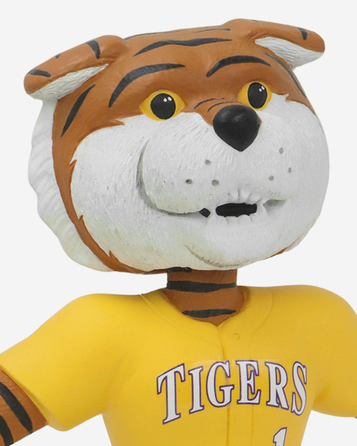 Mike the Tiger LSU Tigers 2025 College World Series Champions Mascot Bobblehead FOCO - FOCO.com