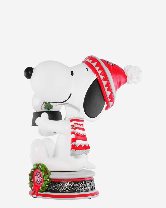 Ohio State Buckeyes Snoopy Peanuts Snow Globe Bobblehead FOCO - FOCO.com