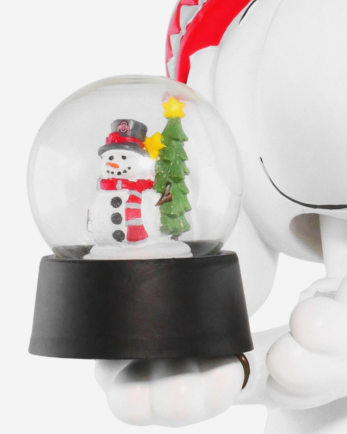 Ohio State Buckeyes Snoopy Peanuts Snow Globe Bobblehead FOCO - FOCO.com