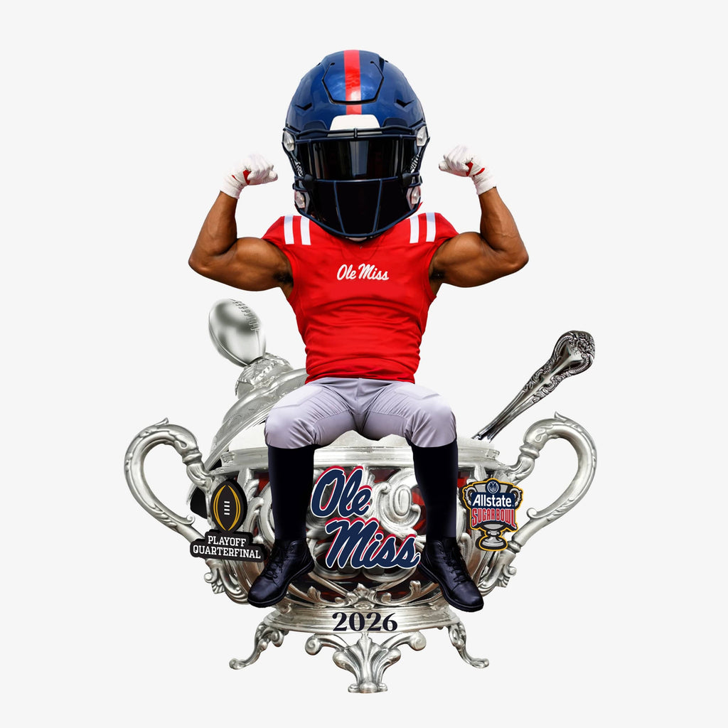 Ole Miss Rebels Sugar Bowl Winners Bobblehead FOCO - FOCO.com