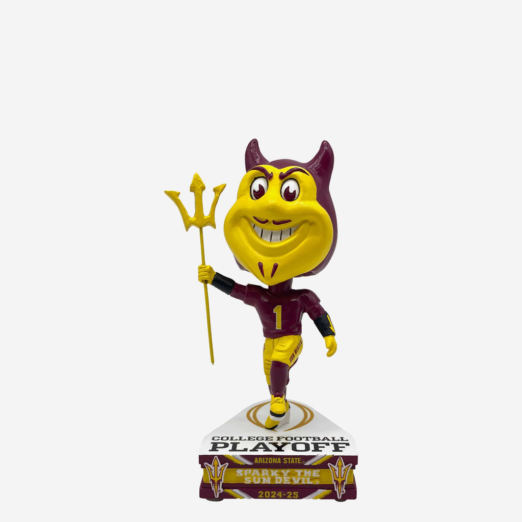 Sparky the Sun Devil Arizona State Sun Devils 2025 College Football Playoff Mascot Mini Bighead Bobblehead FOCO - FOCO.com
