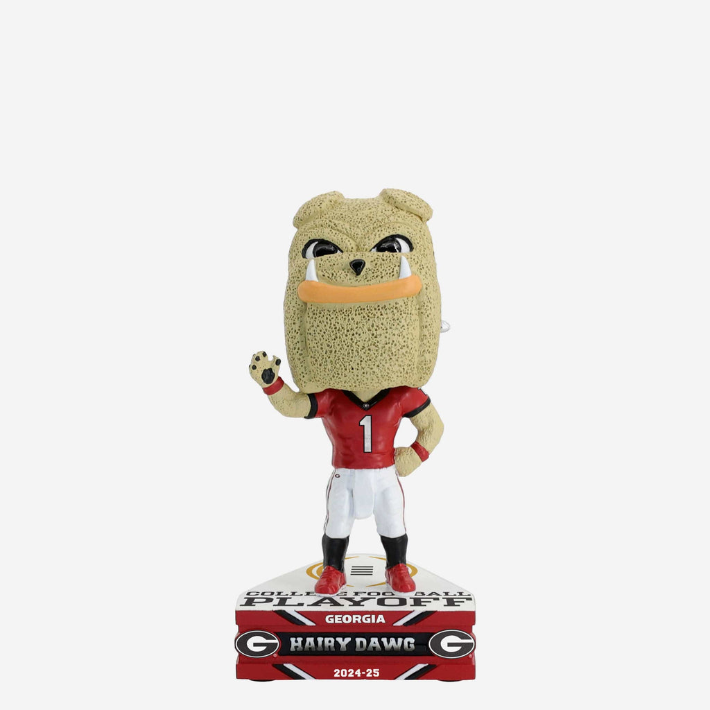 Hairy Dawg Georgia Bulldogs 2025 College Football Playoff Mascot Mini Bighead Bobblehead FOCO - FOCO.com