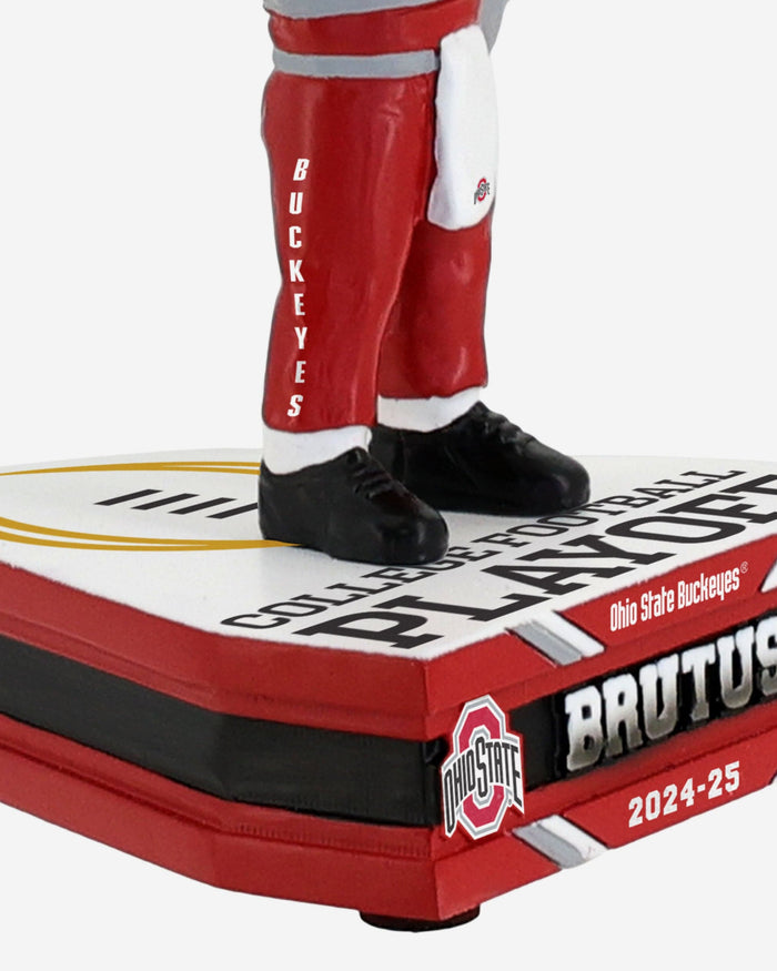 Brutus Buckeye Ohio State Buckeyes 2025 College Football Playoff Mascot Mini Bighead Bobblehead FOCO - FOCO.com