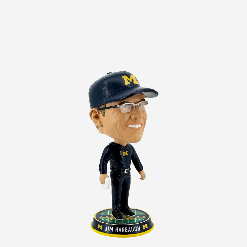 Jim Harbaugh Michigan Wolverines Mini Bighead Bobblehead FOCO - FOCO.com