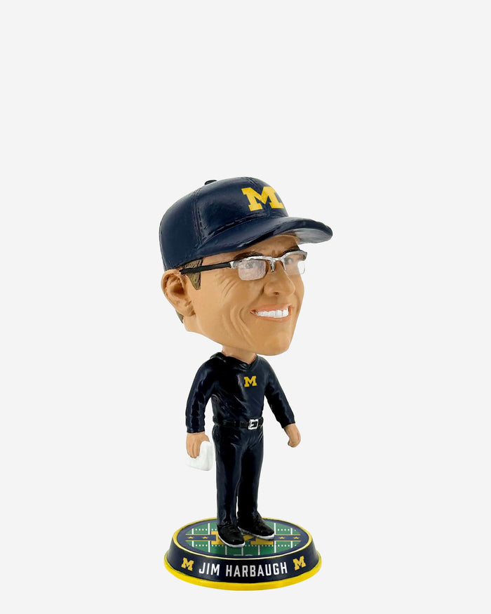 Jim Harbaugh Michigan Wolverines Mini Bighead Bobblehead FOCO - FOCO.com