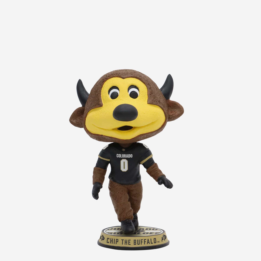 Chip the Buffalo Colorado Buffaloes Mascot Mini Bighead Bobblehead FOCO - FOCO.com