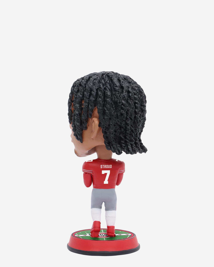 CJ Stroud Ohio State Buckeyes Field Stripe Mini Bighead Bobblehead FOCO - FOCO.com