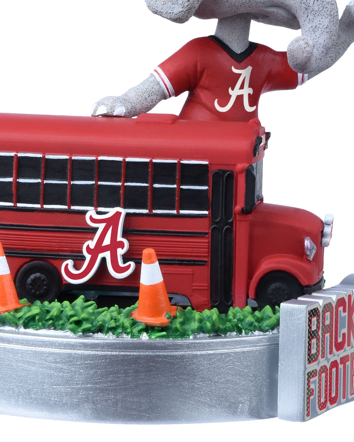 Big Al Alabama Crimson Tide Back to Football Bus Mascot Mini Bobblehead