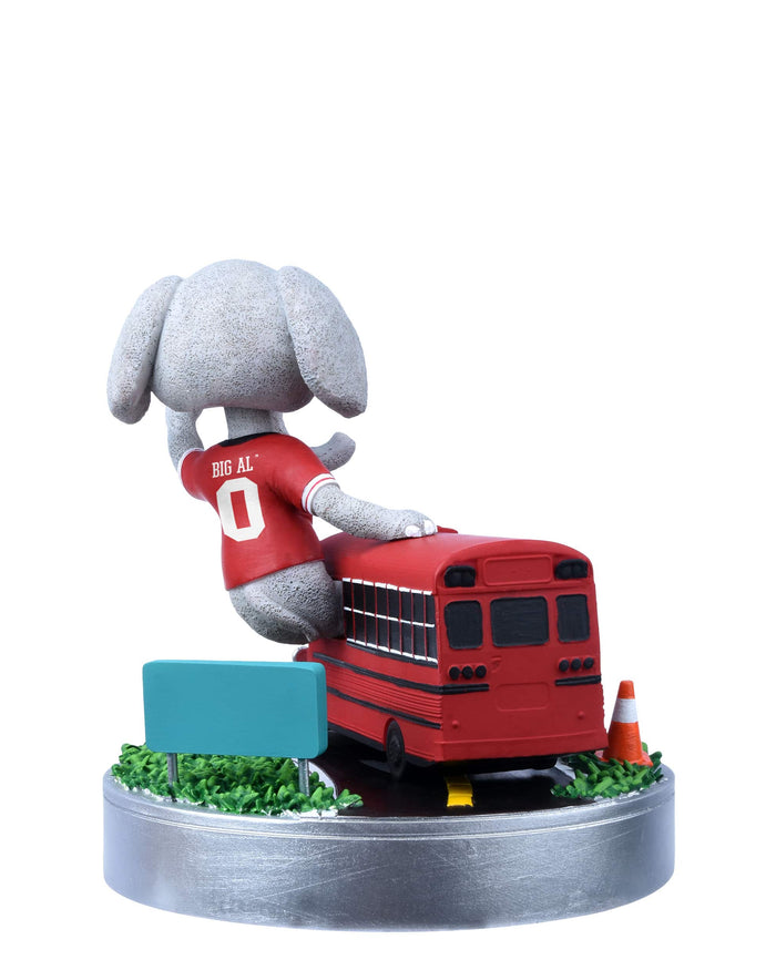 Big Al Alabama Crimson Tide Back to Football Bus Mascot Mini Bobblehead