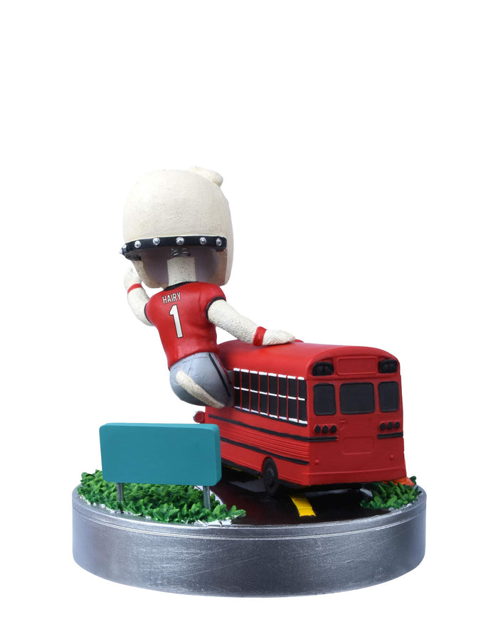 Hairy Dawg Georgia Bulldogs Back to Football Bus Mascot Mini Bobblehead