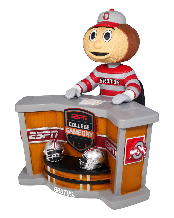 Brutus Buckeye Ohio State Buckeyes ESPN College GameDay Mascot Bobblehead