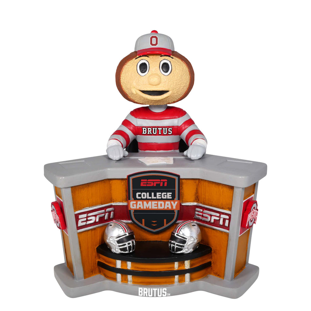 Brutus Buckeye Ohio State Buckeyes ESPN College GameDay Mascot Bobblehead
