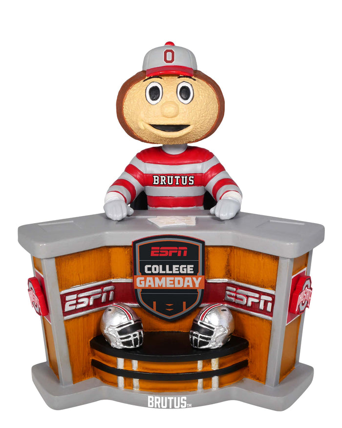 Brutus Buckeye Ohio State Buckeyes ESPN College GameDay Mascot Bobblehead