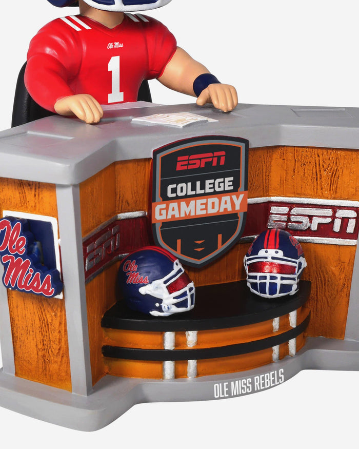 Ole Miss Rebels ESPN College Game Day Bobblehead FOCO - FOCO.com