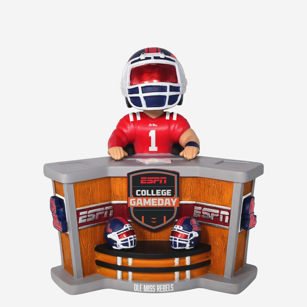 Ole Miss Rebels ESPN College Game Day Bobblehead FOCO - FOCO.com