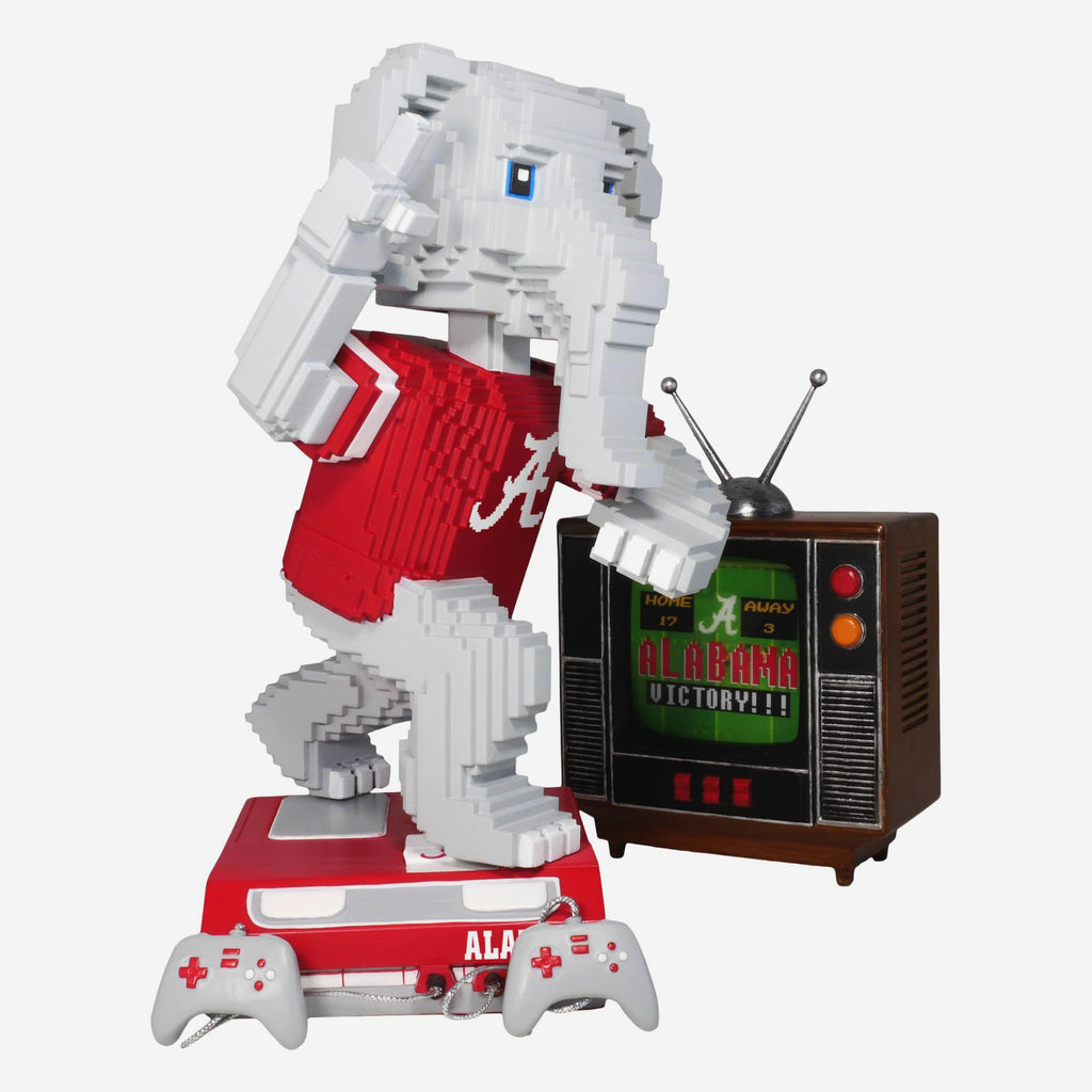 Big Al Alabama Crimson Tide Retro 8 Bit Mascot Bobblehead FOCO - FOCO.com