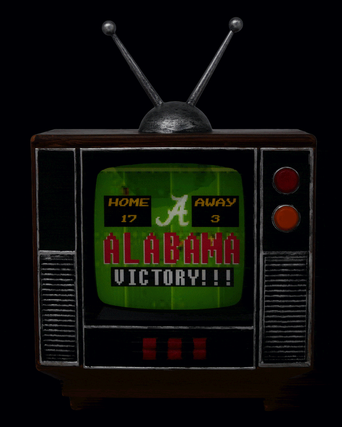 Big Al Alabama Crimson Tide Retro 8 Bit Mascot Bobblehead FOCO - FOCO.com