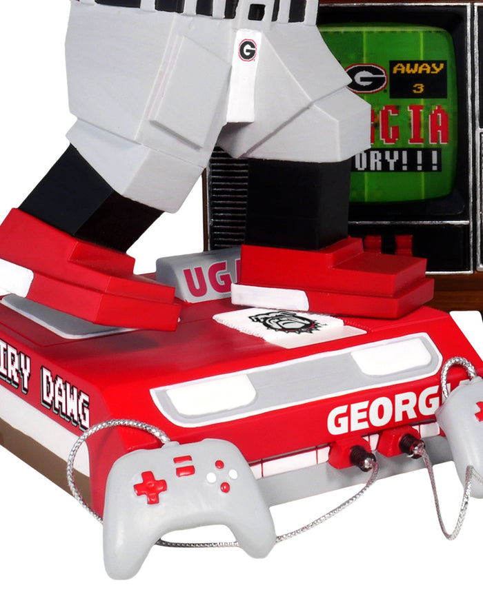 Hairy Dawg Georgia Bulldogs Retro 8 Bit Mascot Bobblehead FOCO - FOCO.com