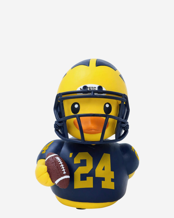 Michigan Wolverines Bobble Duck Mini Bobblehead FOCO - FOCO.com