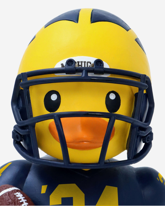 Michigan Wolverines Bobble Duck Mini Bobblehead FOCO - FOCO.com