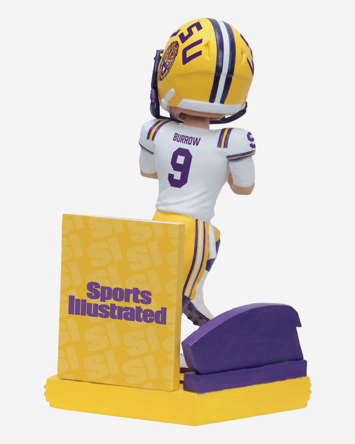 Joe Burrow LSU Tigers Sports Illustrated Cover Bobblehead FOCO - FOCO.com