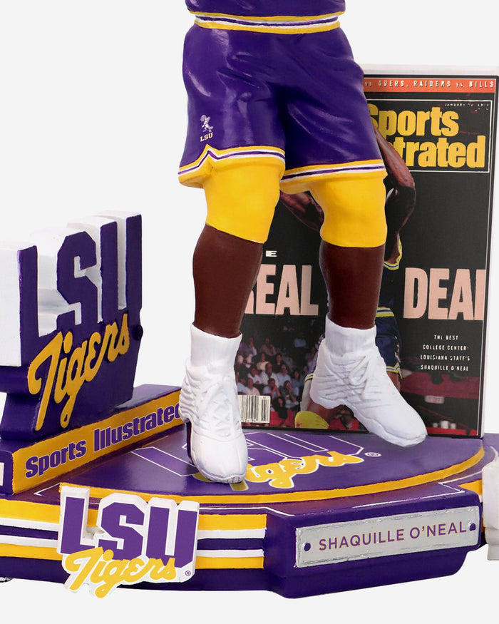 Shaquille O'Neal LSU Tigers The Real Deal Sports Illustrated Cover Bobblehead FOCO - FOCO.com