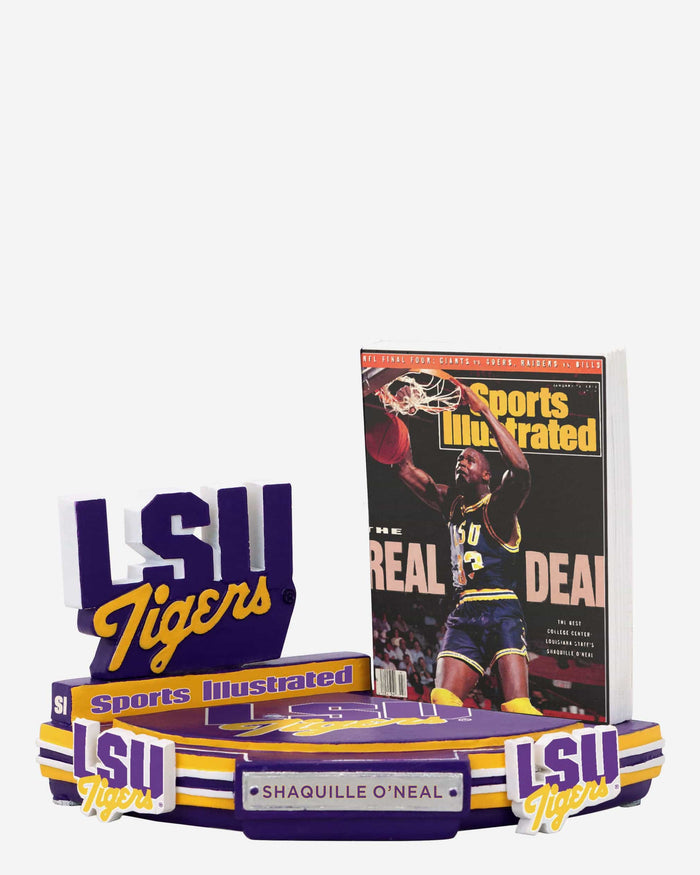 Shaquille O'Neal LSU Tigers The Real Deal Sports Illustrated Cover Bobblehead FOCO - FOCO.com