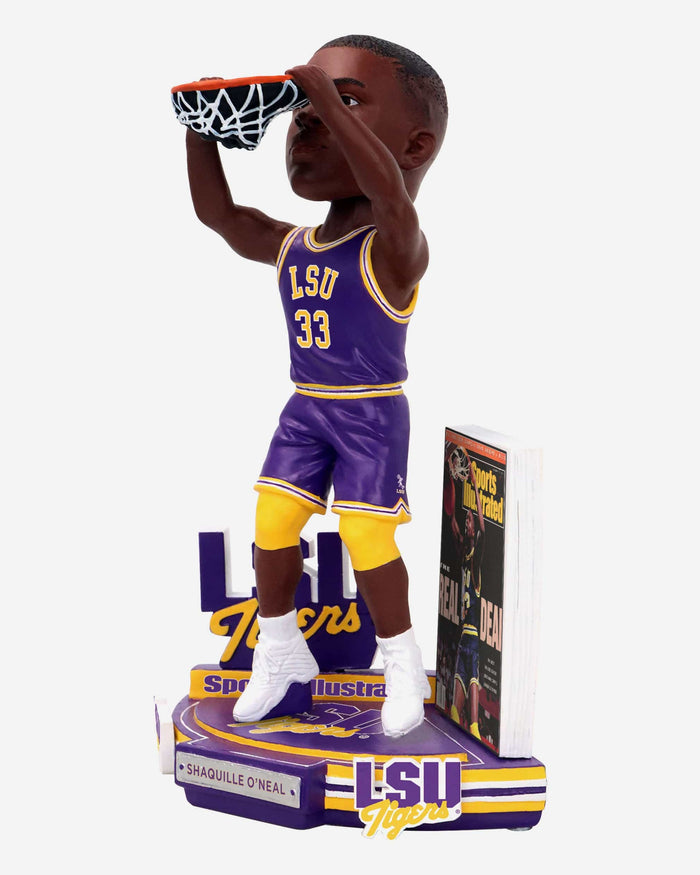 Shaquille O'Neal LSU Tigers The Real Deal Sports Illustrated Cover Bobblehead FOCO - FOCO.com