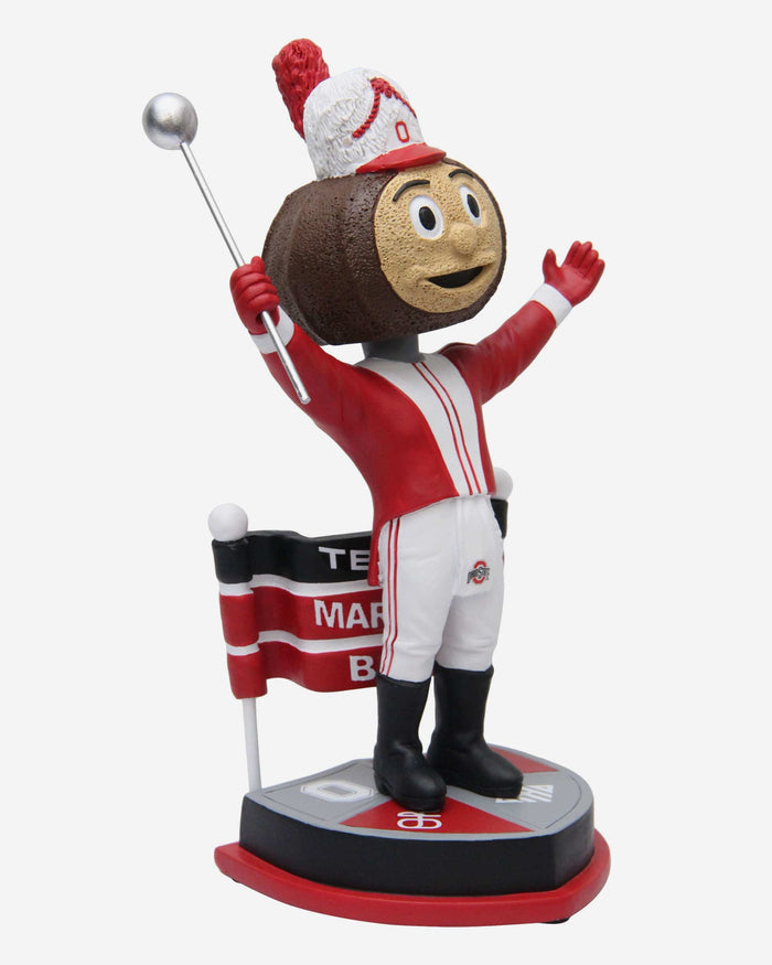 Brutus Buckeye Ohio State Buckeyes Marching Band Mascot Bobblehead FOCO - FOCO.com