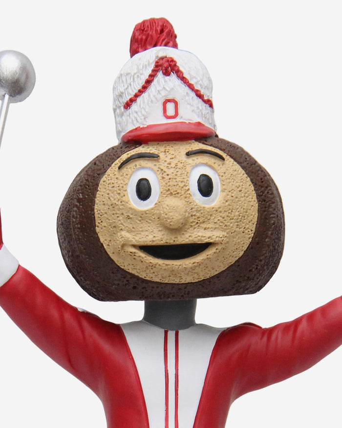 Brutus Buckeye Ohio State Buckeyes Marching Band Mascot Bobblehead FOCO - FOCO.com