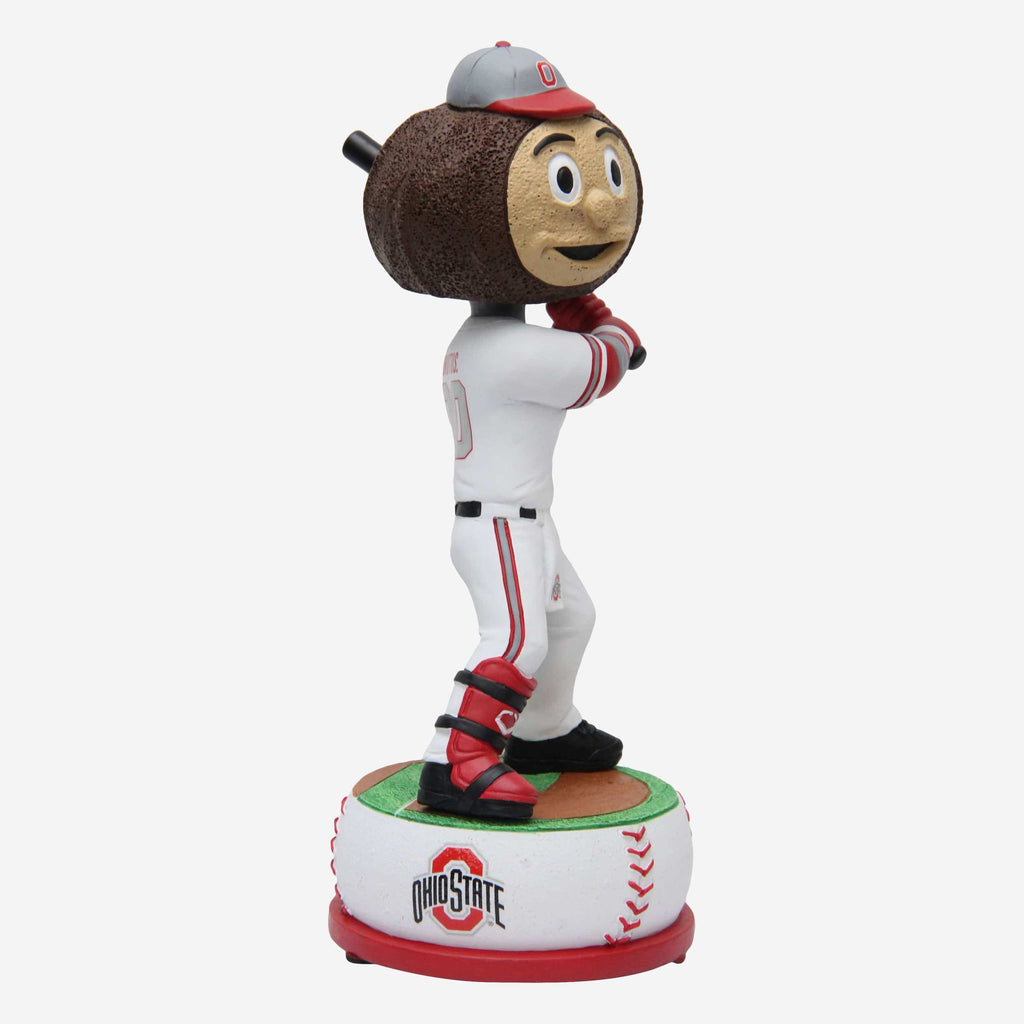 Brutus Buckeye Ohio State Buckeyes Baseball Mascot Bobblehead FOCO - FOCO.com