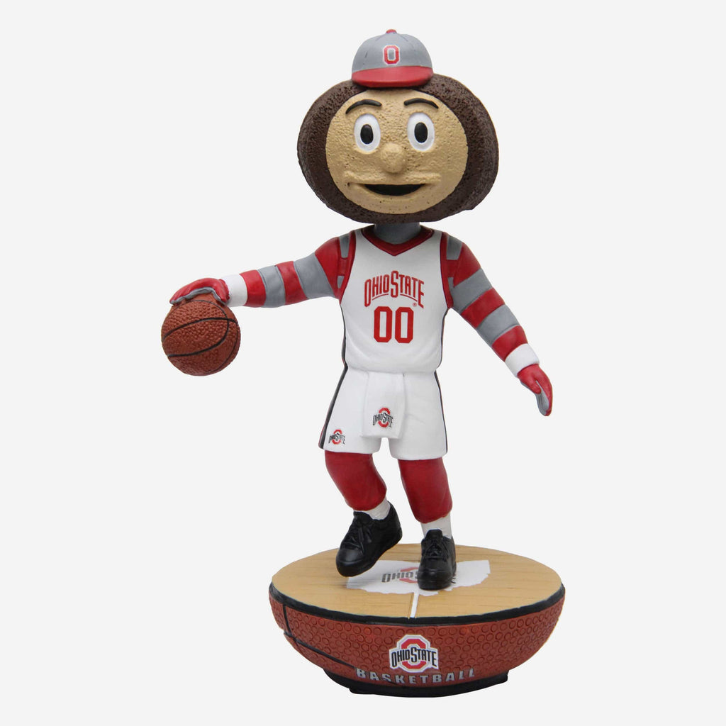 Brutus Buckeye Ohio State Buckeyes Basketball Mascot Bobblehead FOCO - FOCO.com