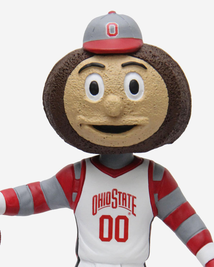 Brutus Buckeye Ohio State Buckeyes Basketball Mascot Bobblehead FOCO - FOCO.com