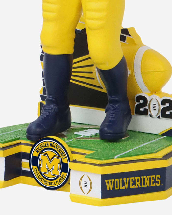 Michigan Wolverines 2024 College Football Playoff Bobblehead FOCO - FOCO.com