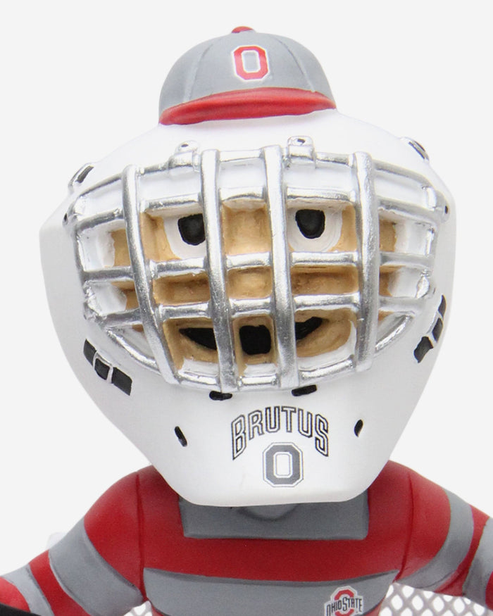 Brutus Buckeye Ohio State Buckeyes Field Hockey Mascot Bobblehead FOCO - FOCO.com