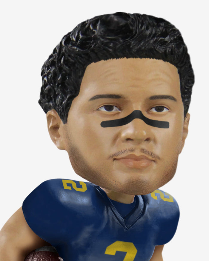 Blake Corum Michigan Wolverines Fight Song Student Athlete Bobblehead FOCO - FOCO.com