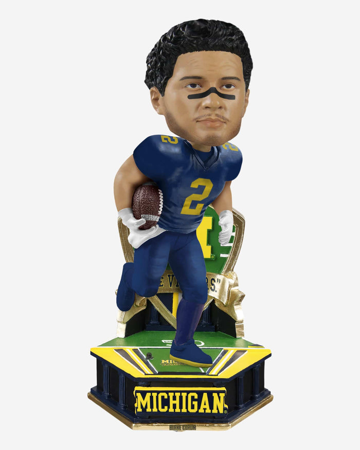 Blake Corum Michigan Wolverines Fight Song Student Athlete Bobblehead FOCO - FOCO.com