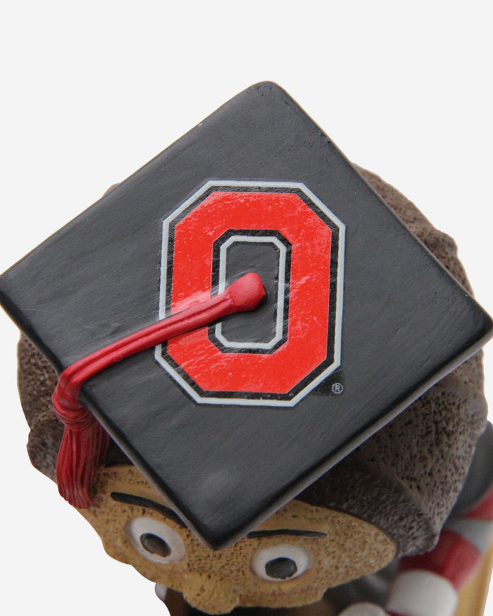 Brutus Buckeye Ohio State Buckeyes Graduation Mascot Bobblehead FOCO - FOCO.com