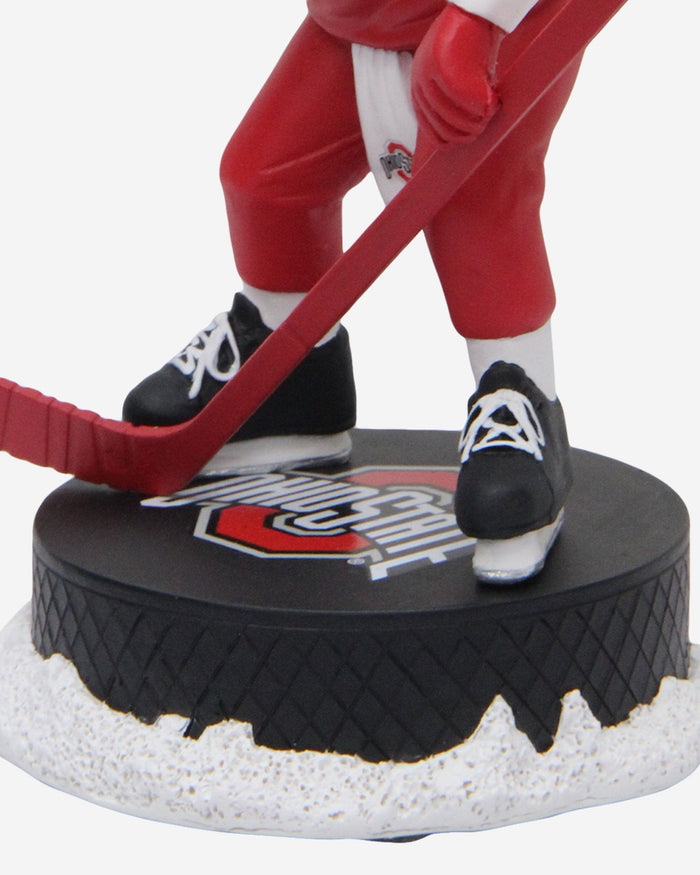 Brutus Buckeye Ohio State Buckeyes Ice Hockey Mascot Bobblehead FOCO - FOCO.com