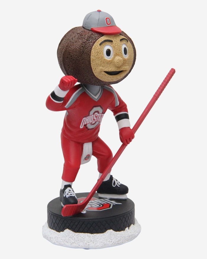 Brutus Buckeye Ohio State Buckeyes Ice Hockey Mascot Bobblehead FOCO - FOCO.com