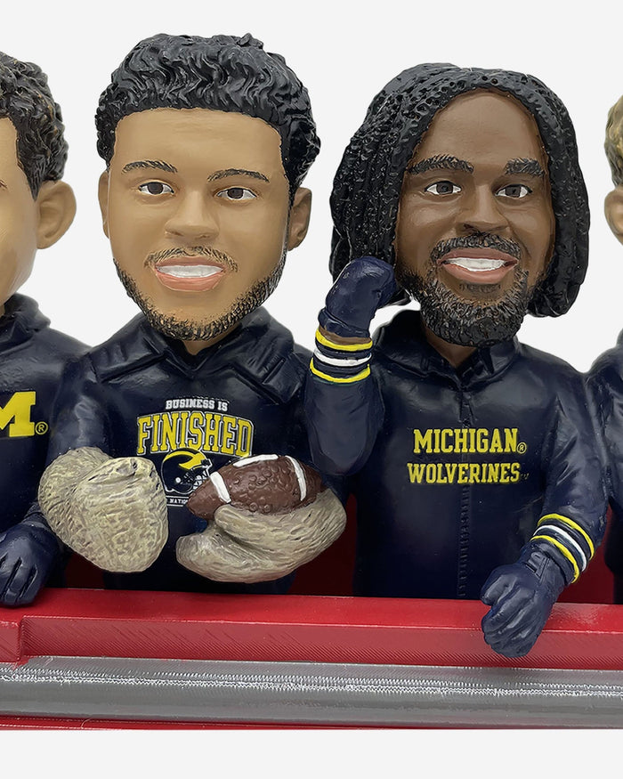 Michigan Wolverines Parade Fire Truck Mini Bobblehead Scene FOCO - FOCO.com