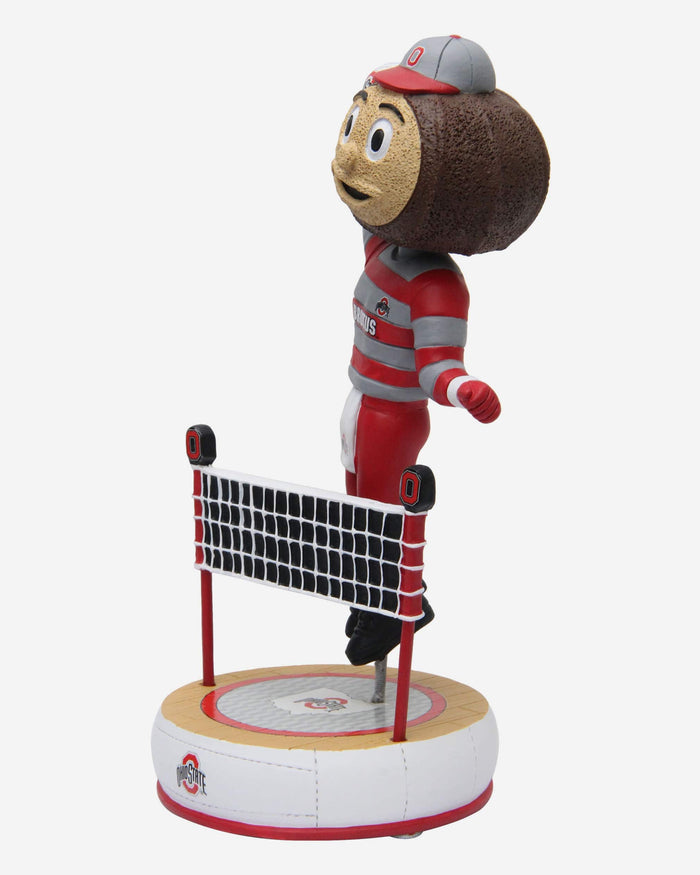 Brutus Buckeye Ohio State Buckeyes Volleyball Mascot Bobblehead FOCO - FOCO.com