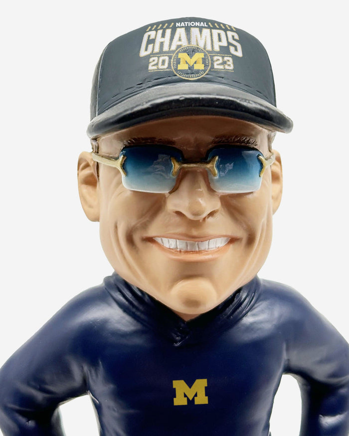 Jim Harbaugh Michigan Wolverines We Did That Bobblehead FOCO - FOCO.com