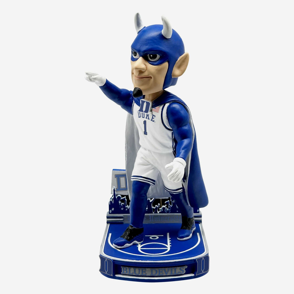 The Blue Devil Duke Blue Devils Basketball Mascot Bobblehead FOCO - FOCO.com