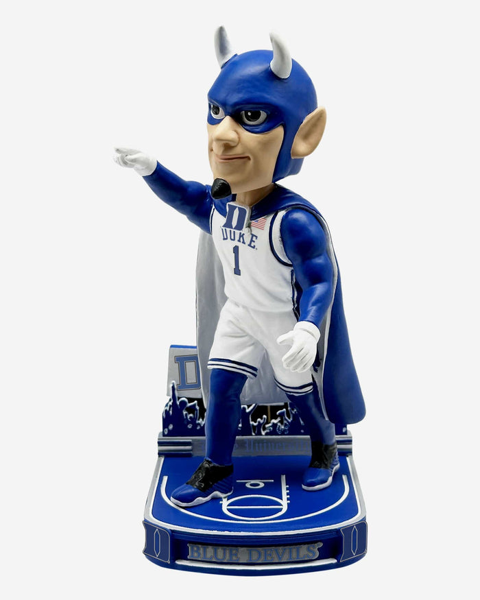 The Blue Devil Duke Blue Devils Basketball Mascot Bobblehead FOCO - FOCO.com