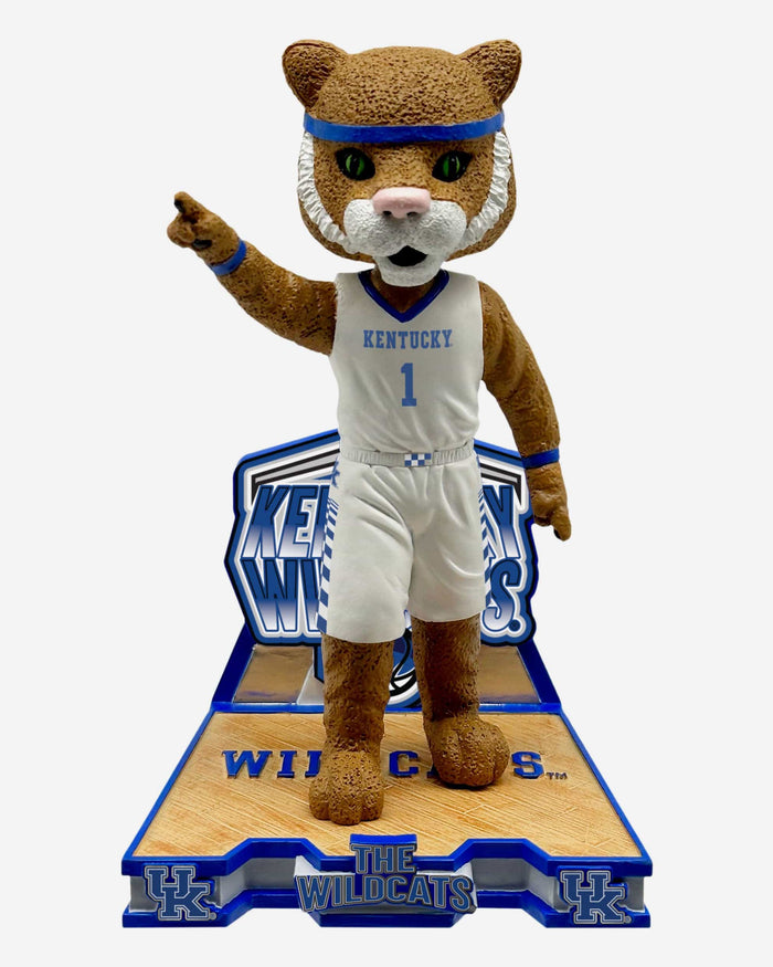 Scratch Kentucky Wildcats Basketball Mascot Bobblehead FOCO - FOCO.com