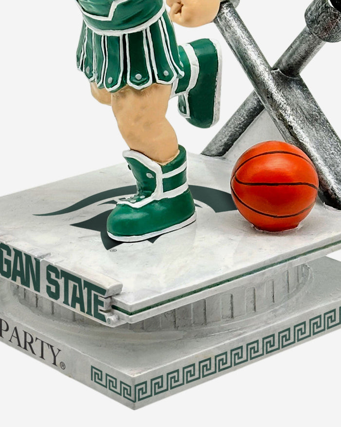 Sparty Michigan State Spartans Basketball Mascot Bobblehead FOCO - FOCO.com