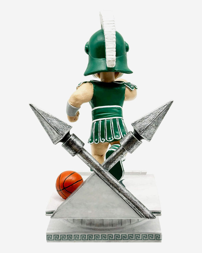 Sparty Michigan State Spartans Basketball Mascot Bobblehead FOCO - FOCO.com