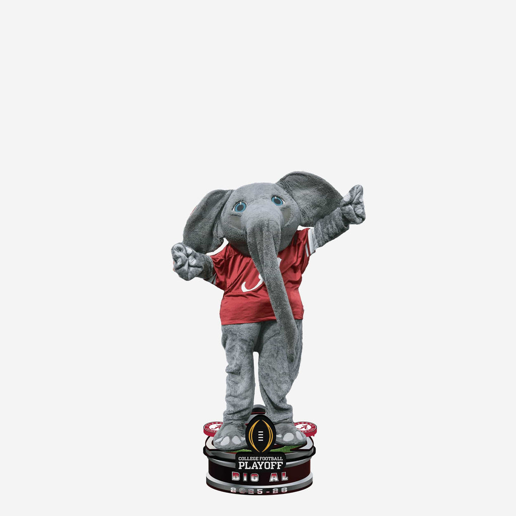 Big Al Alabama Crimson Tide 2025 College Football Playoff Mascot Mini Bighead Bobblehead FOCO - FOCO.com