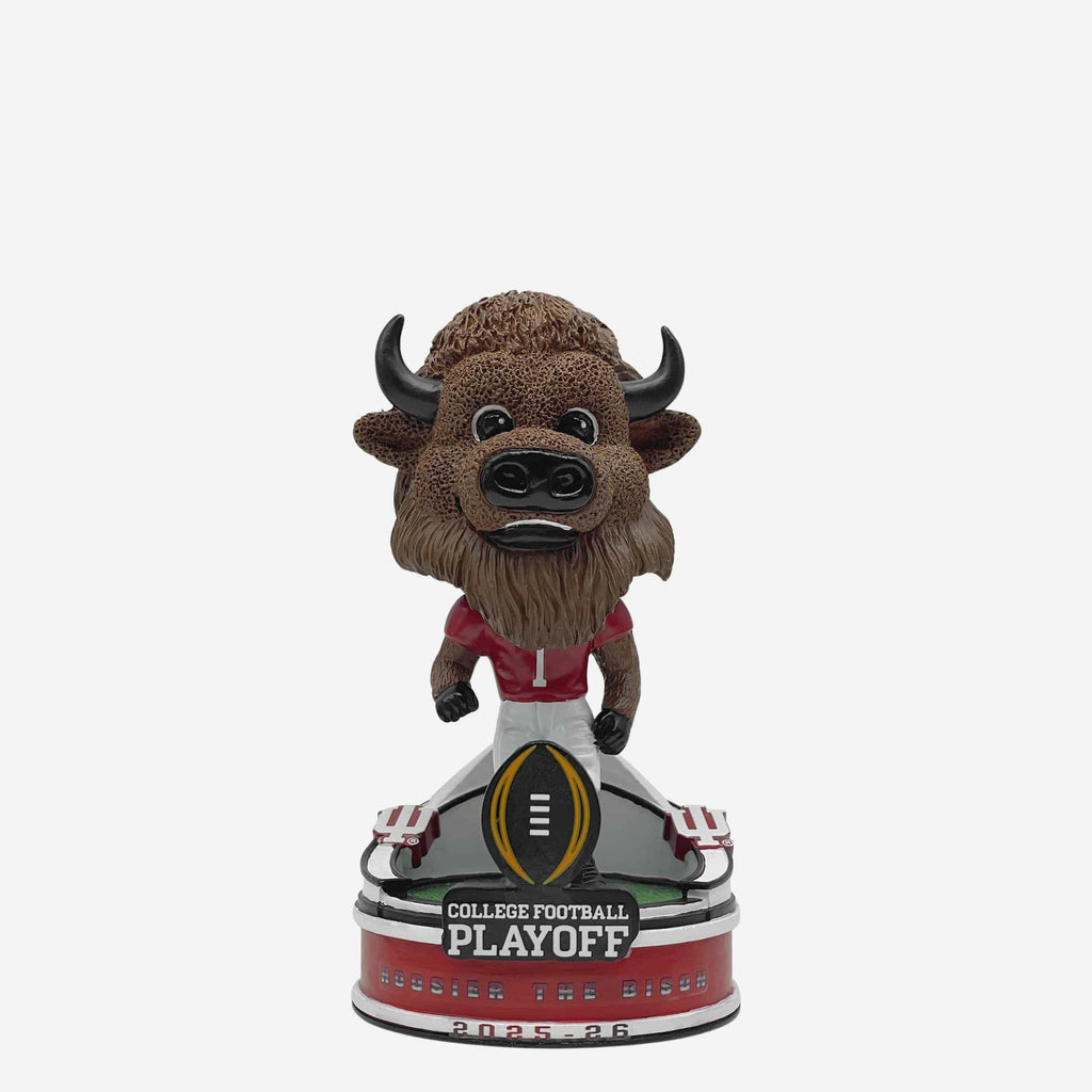 Indiana Hoosiers 2025 College Football Playoff Mascot Mini Bighead Bobblehead FOCO - FOCO.com